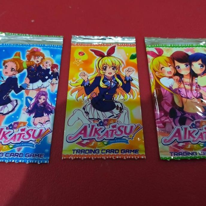 trading card aikatsu trading card 3 pack