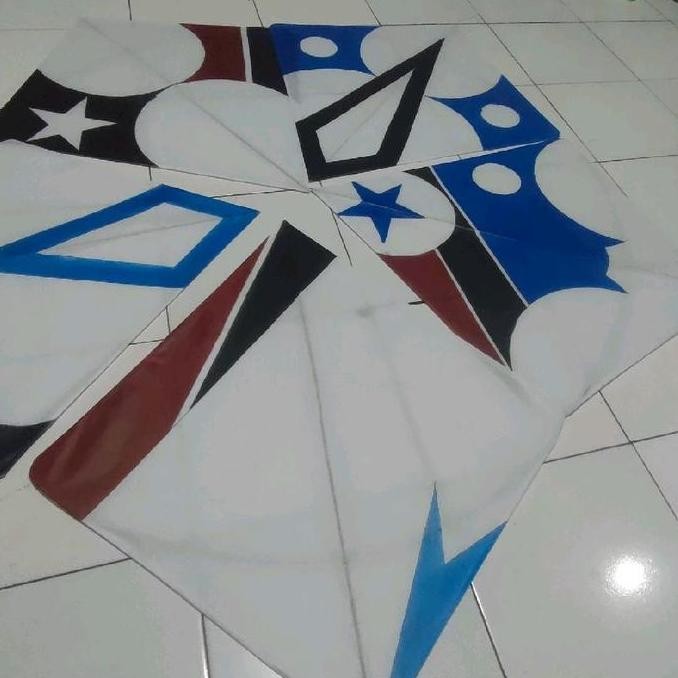 layangan uk 82 Game Cowok 20 pcs / 1 kodi Mainan Bambu layangan  cotek gelasan  12000