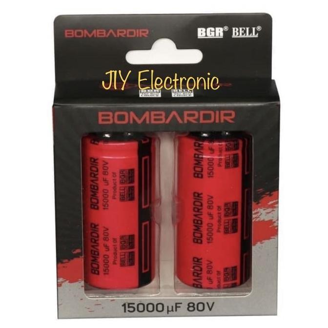 Elco 15000uf 80v Bombardir Original / Kapasitor 15000uf 80v Bombardir