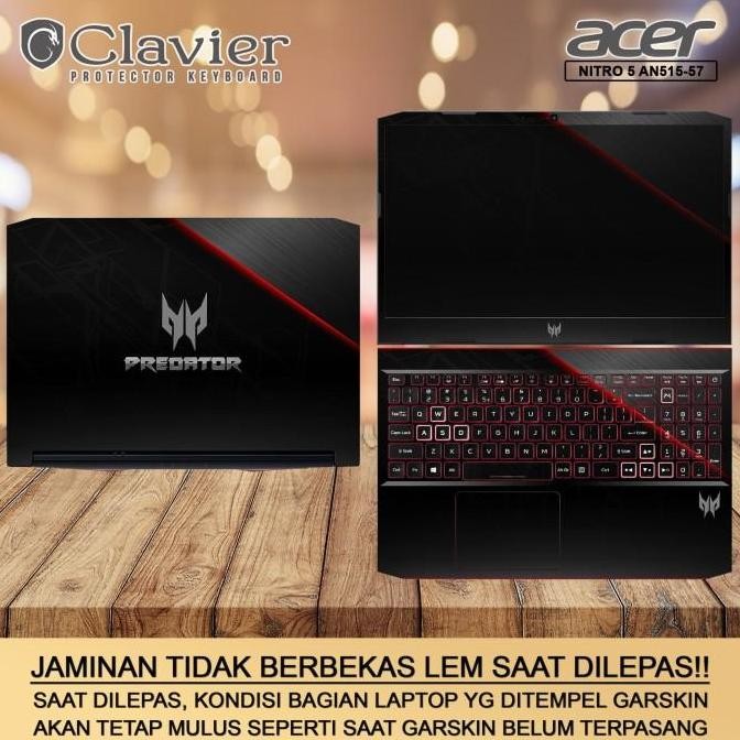 BEBAS ONGKIR - Cover Garskin Laptop Acer Nitro 5 AN515-57-52BQ 5534 921P 98VC Bening