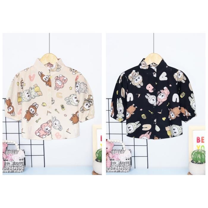 CT Owlet - Blouse rayon anak / atasan rayon anak / rayon anak perempuan / kemeja rayon / Kaos anak p