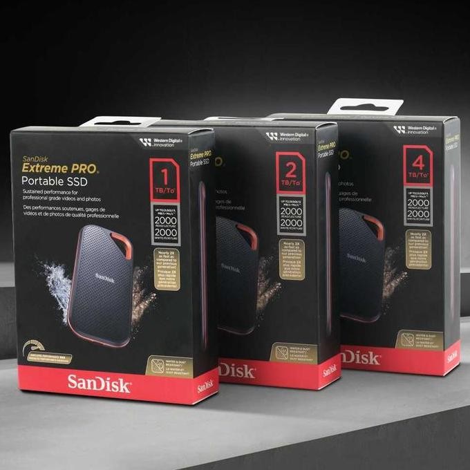 Ssd External 1Tb 2Tb 4Tb Eksternal Portable 2000Mb/S Usb Type C 3.2 Untuk Laptop Pc Komputer Tablet 