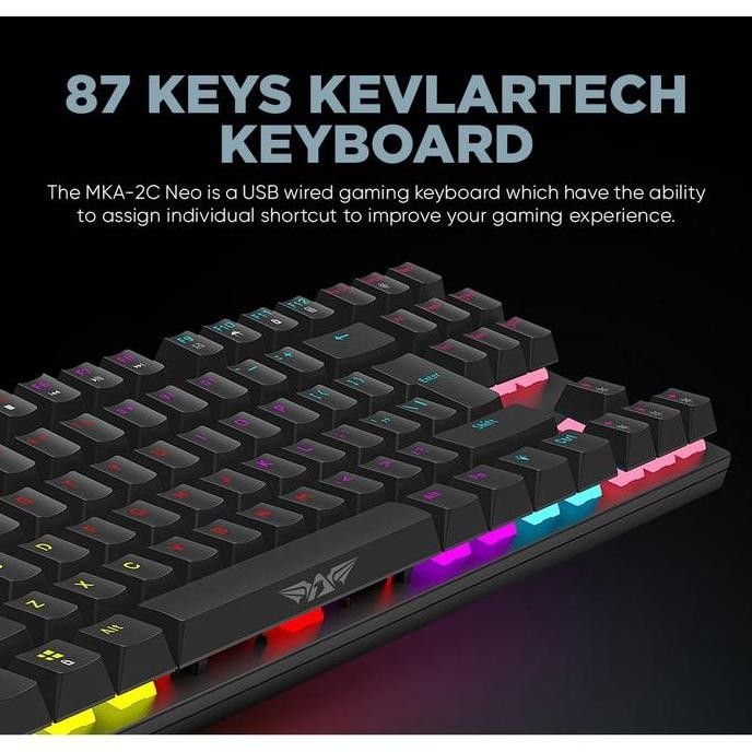 Armaggeddon Mechanical Gaming Keyboard MKA 2C
