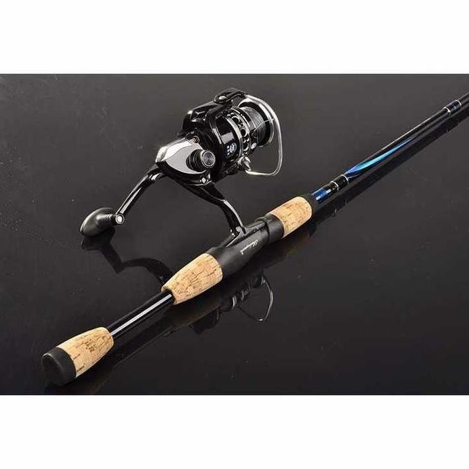 Joran Alat Pancing Ikan Laut Sungai Carbon Fiber 2 Segment 1.8m