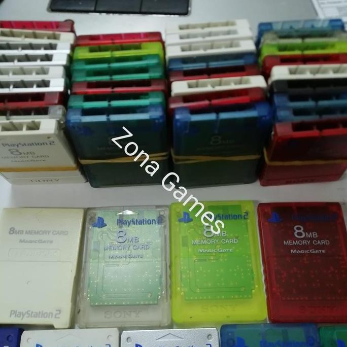 MC PS2 ORI 8mb memory cart PS 2 original