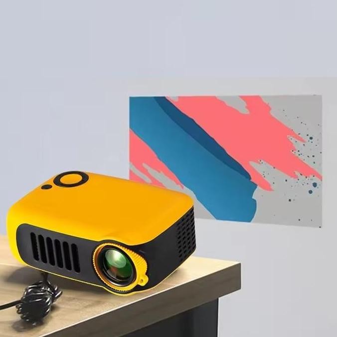 MINI Projector 3D LED Home Cinema Projector Portable Proyektor Mini Portable LED Full HD 1080p PA