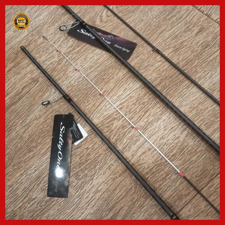 "Cod" - Joran Shimano Salty One Tip Eging Shore Eging Rod Spinning Cumi Bestseller
