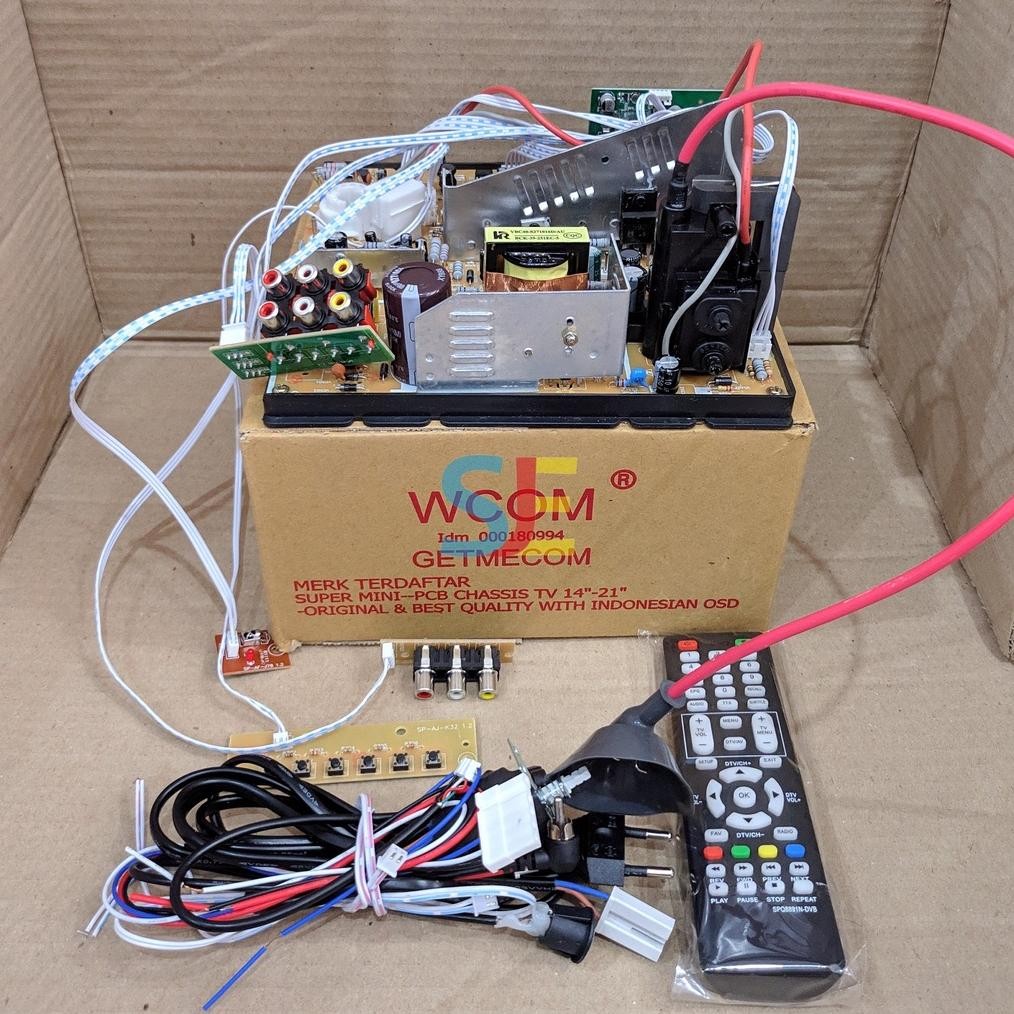 Mesin Tv Digital / Non Digital Wcom / Tuner Tv Digital / Tunner Digital