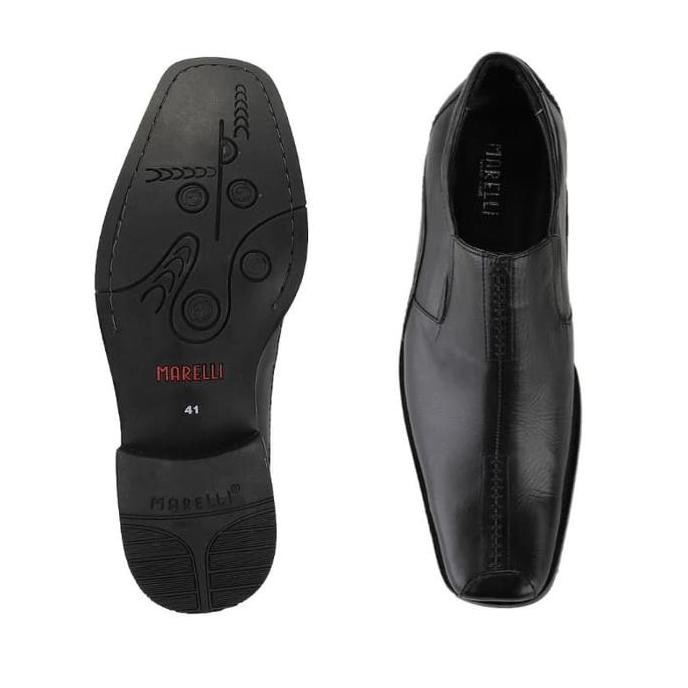Marelli Sepatu Formal Pria Black - 2907