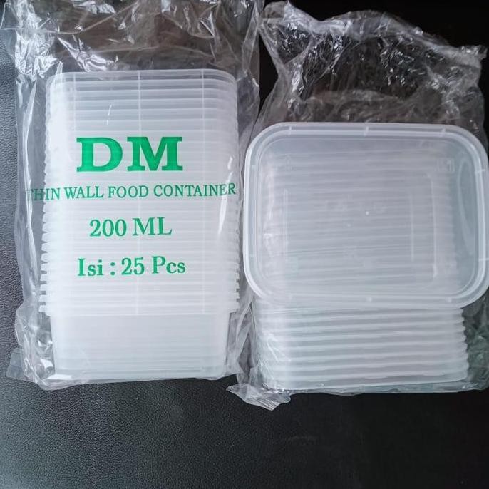 Thinwall 200 ml Rect / Thinwall Long square 200 ml