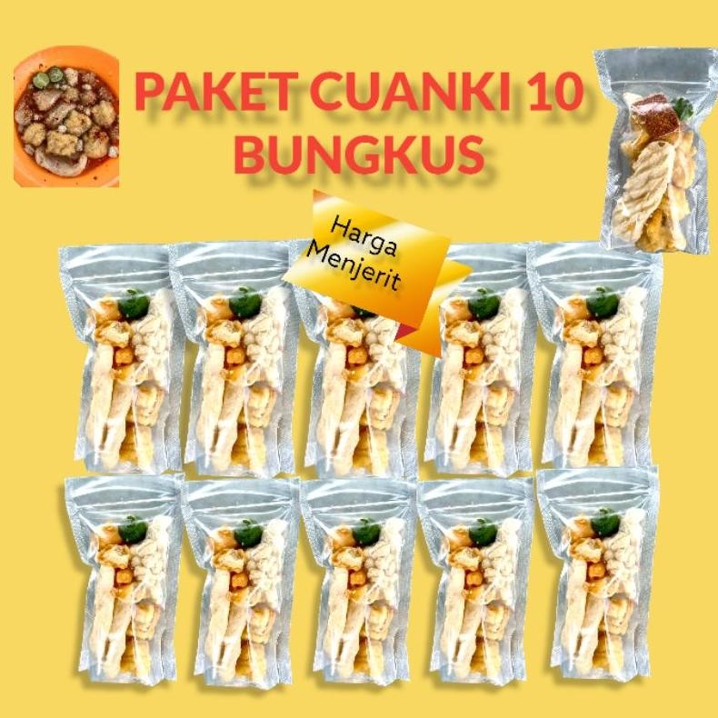 

TERLARIS Paket Bundling Cuanki Instan 10Pcs Paket Usaha - GST Siap kirim