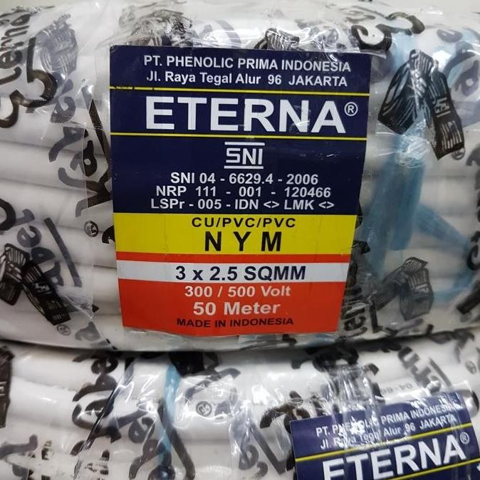 Promo KABEL NYM 3X2,5 ETERNA / NYM 3X2,5 ETERNA COD