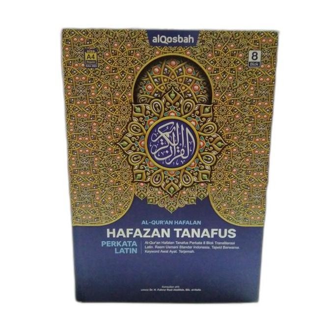 Alquran Terjemah Perkata Latin Ukuran A4 Besar Hafazan AlQosbah