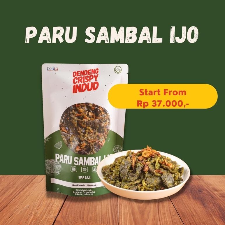 

TERMURAH Paru Sambal Ijo Indud 125 Gram - 250 Gram Siap kirim