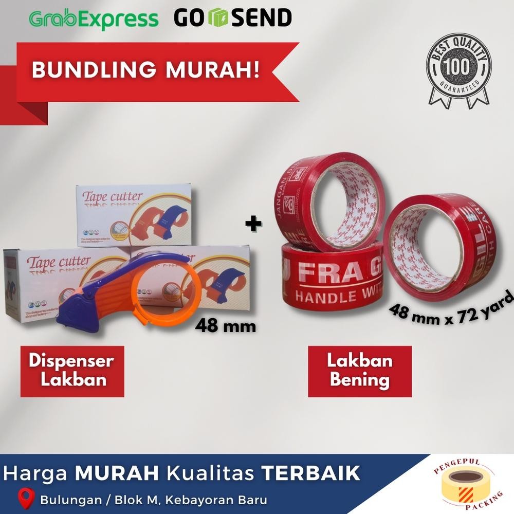 

BUNDLING MURAH DISPENSER LAKBAN LAKBAN FRAGILE 6 PCS