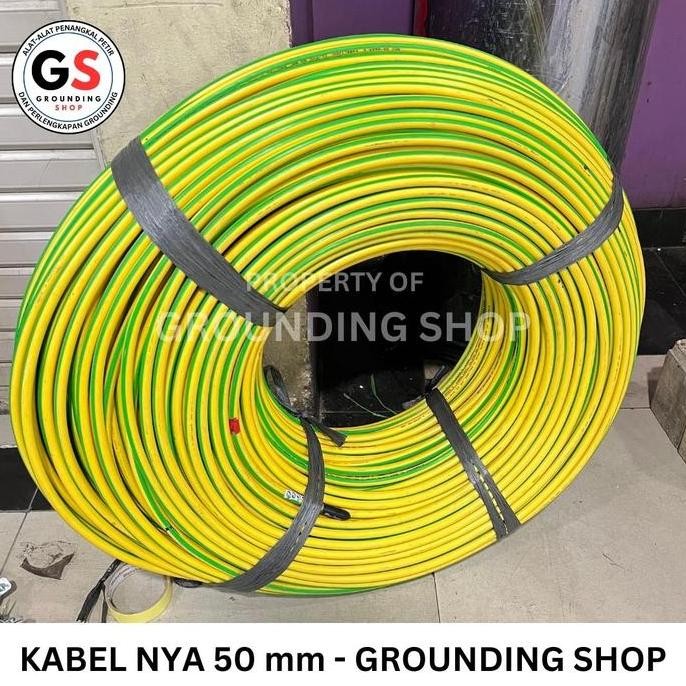Promo KABEL NYA 50 mm MERK KABELINDO / Kabel Grounding NYA 50 MERK KABELINDO COD