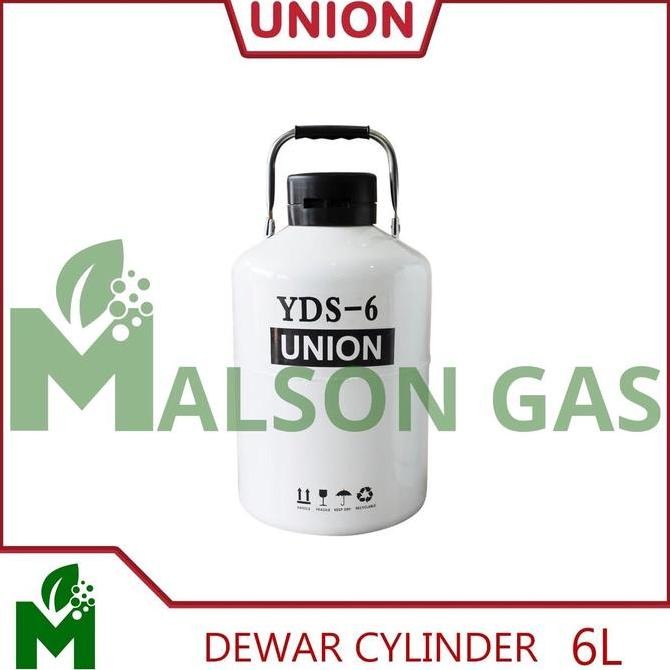 Tabung Baru Dewar 6 Liter Container Kontainer Liquid Nitrogen Cair