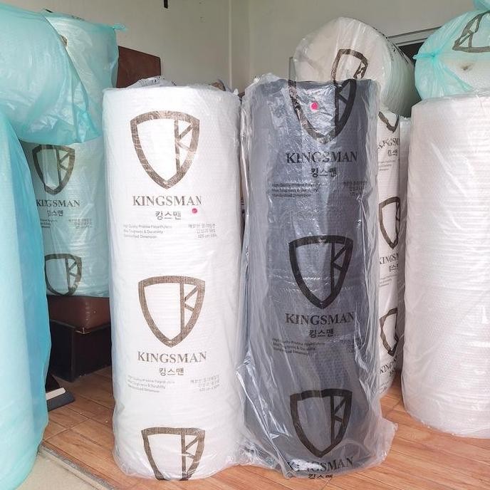 

Terbaik Exclusive Bubble Wrap Kingsman Roll Core 3.3Kg 125Cm X 50M Murah Super Premium Bening & Hitam - Bubble Wrap Tebal Plastik Packing 100% Ori
