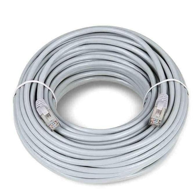 Terbaik Kabel Lan Utp Ethernet Cat 6 Cat6 + Rj 45 Rj45 25 Meter Pabrikan 100% Ori