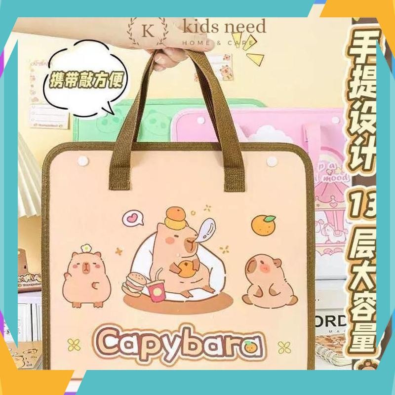 

Terbaik cute document file folder map organ bag karakter labubu Tas file Handle Anti Air Multi Layer Folder Tas File 13 Sekat Map Tas Dokumen A4 Folder LYO-92