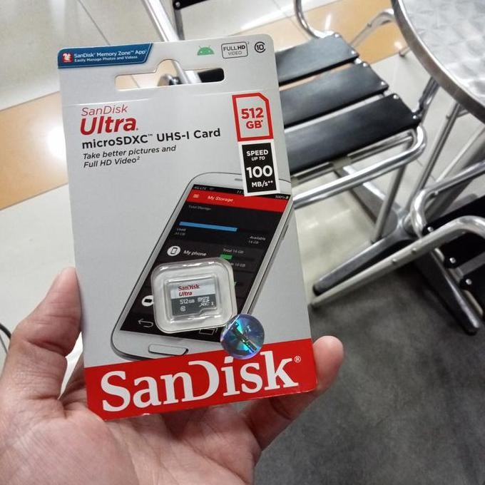 Terbaik Sandisk Ultra Microsdxc Uhs-I Card 512Gb Bergaransi Resmi 100% Ori