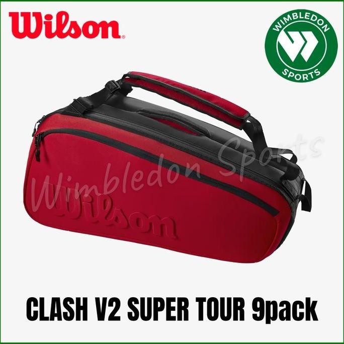 Terbaik Tas Wilson Clash V2 Super Tour 9 Pack / Tas Wilson Super Tour 9R Clash 100% Ori
