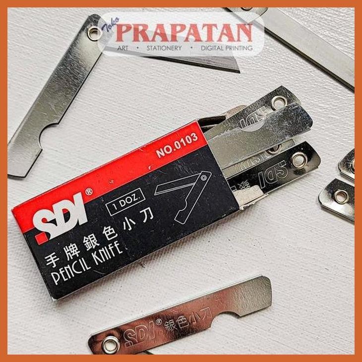 

(ATK) SDI MINI CUTTER PENCIL KNIFE 0103 | PISAU LIPAT | ALAT POTONG ALAT TULIS LUKIS SEKOLAH KULIAH GAMBAR KANTOR