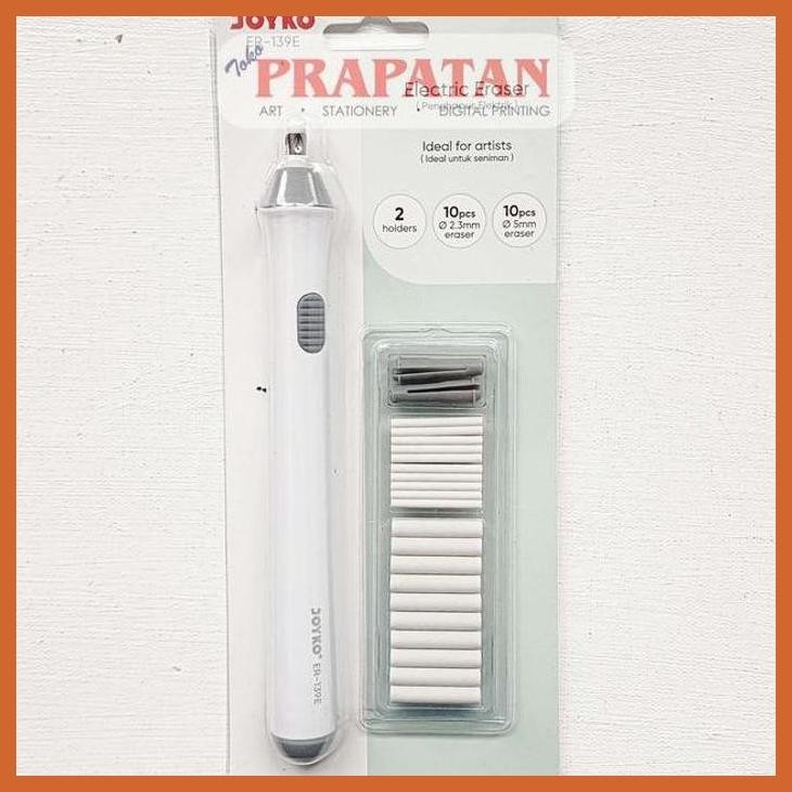 

(ATK) JOYKO ELECTRIC ERASER ER-139E | PENGHAPUS ELEKTRIK ALAT TULIS LUKIS SEKOLAH KULIAH GAMBAR KANTOR