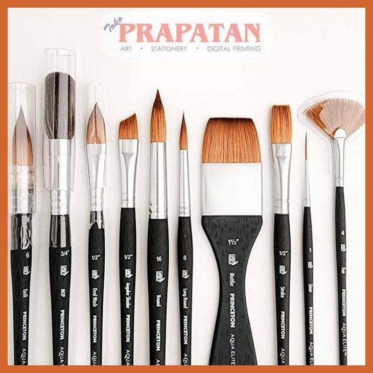 

(ATK) KUAS LUKIS PRINCETON AQUA ELITE SERIES 4850 WATERCOLOR BRUSH ALAT TULIS LUKIS SEKOLAH KULIAH GAMBAR KANTOR