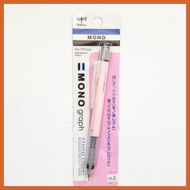 

(ATK) TOMBOW MECHANICAL PENCIL MONO GRAPH 0.5MM PASTEL COLOR ALAT TULIS LUKIS SEKOLAH KULIAH GAMBAR KANTOR