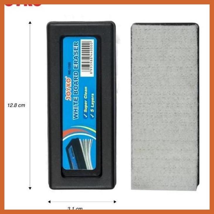 

(ATK) JOYKO WHITE BOARD ERASER WE-1205 5 LAYERS | PENGHAPUS PAPAN TULIS ALAT TULIS LUKIS SEKOLAH KULIAH GAMBAR KANTOR