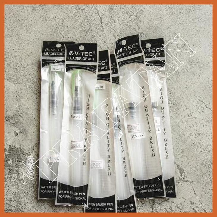 

(ATK) KUAS CAT AIR V-TEC / WATER BRUSH PEN WB-112L/113F/110L ALAT TULIS LUKIS SEKOLAH KULIAH GAMBAR KANTOR