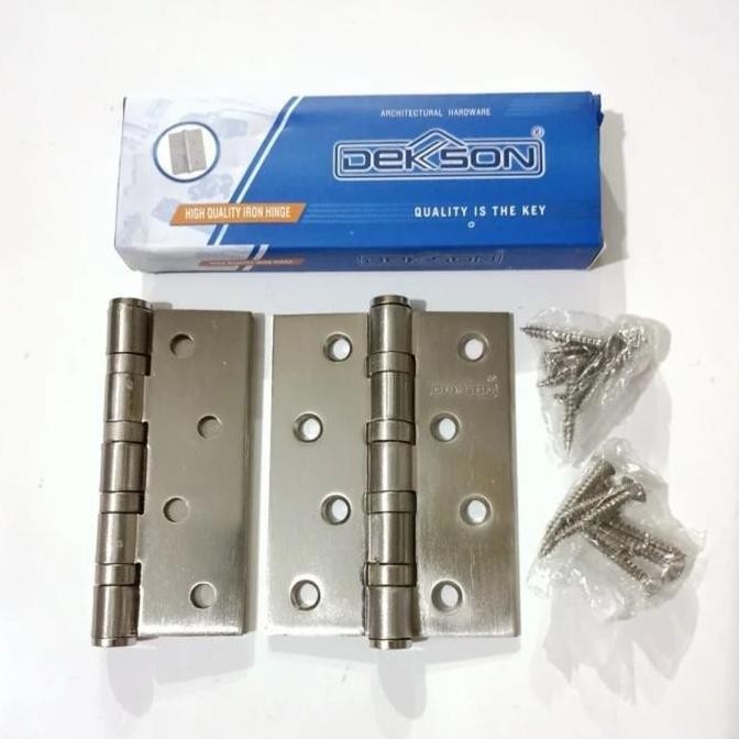 Engsel Dekson/Pintu/Iron 4"3"3Mmx4Bb/Engsel Dekson 4"/ Inch