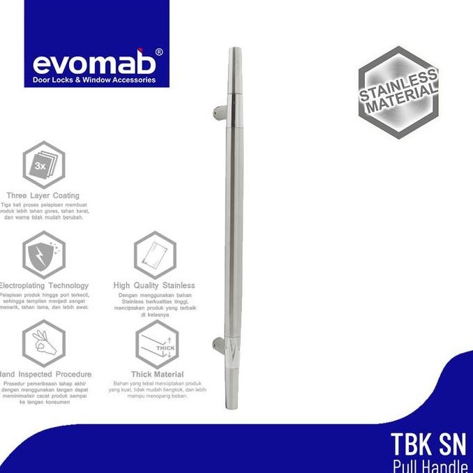 Evomab Pull Handle Pintu Minimalis Ph100-Tbk