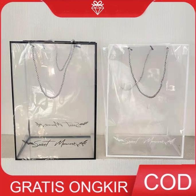 

DV158 - Omiya Transparant Handbag - Transparan Bag Buket Bunga GB037