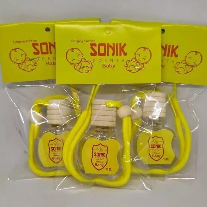 DT9 >> Parfum Mobil Botol Apel Baby Switsal Parfum mobil wangi baby sweet