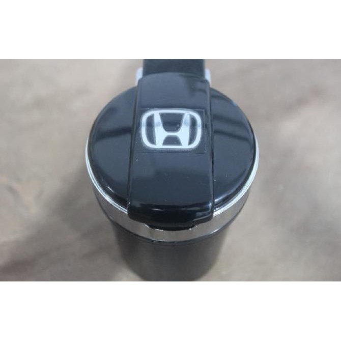 DR202>> Asbak rokok led PREMIUM logo merk mobil Aksesoris Variasi lampu