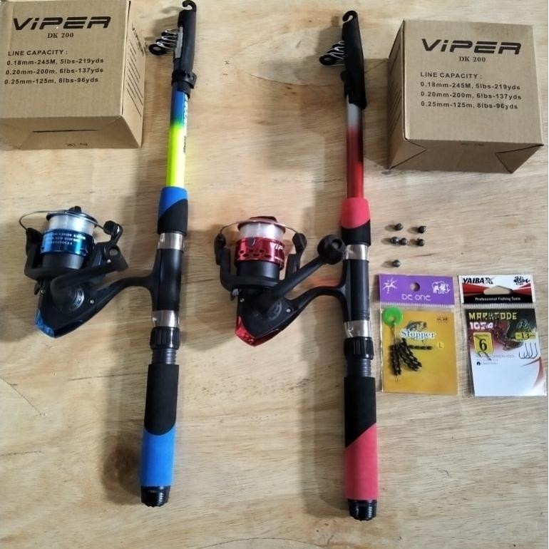 Original 2 Set Pancing Ikan Lengkap San-152