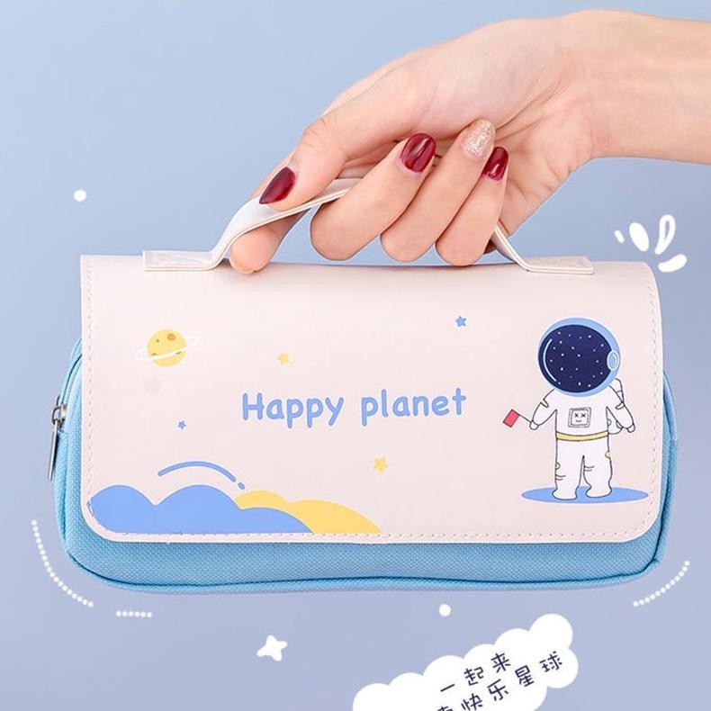 

Ct_C1077 Kotak Pensil Anak Import Fashion Kanvas 3D 8256 Kp109 It-93