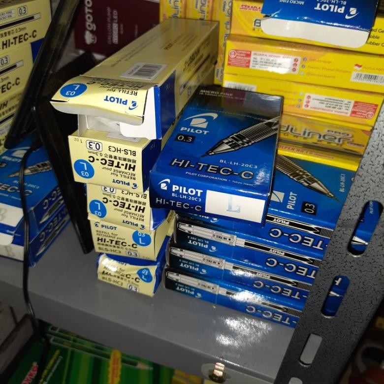 

Salt Pulpen Hitec 0.3 Bolpen Pen Hi-Tec-C Pilot 0.3 Mm (Satuan) Ukd-