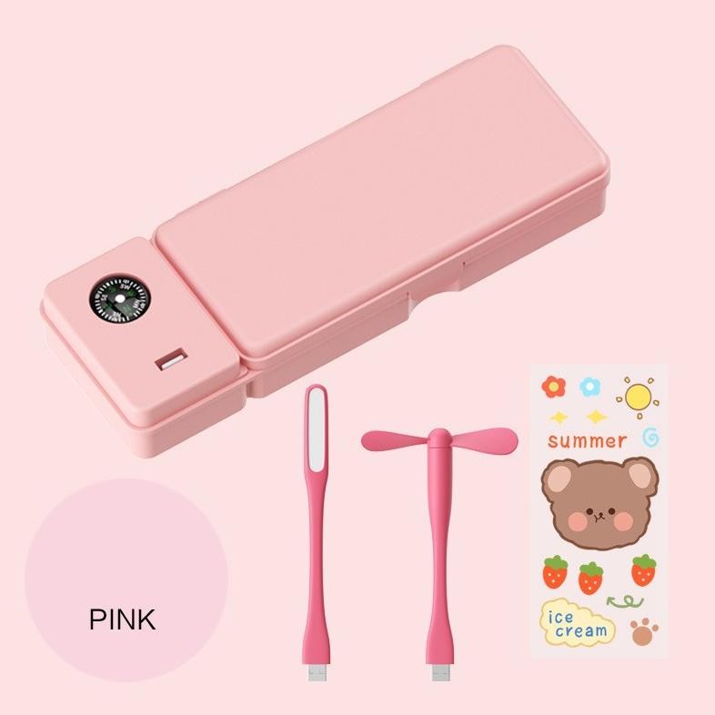 

Fue-K5X20 3 In 1 Kotak Pensil Multifungsi Lampu Meja /Kipas Angin Kotak Pensil /Kecil Hadiah Kotak Pensil Kipas Bi-13