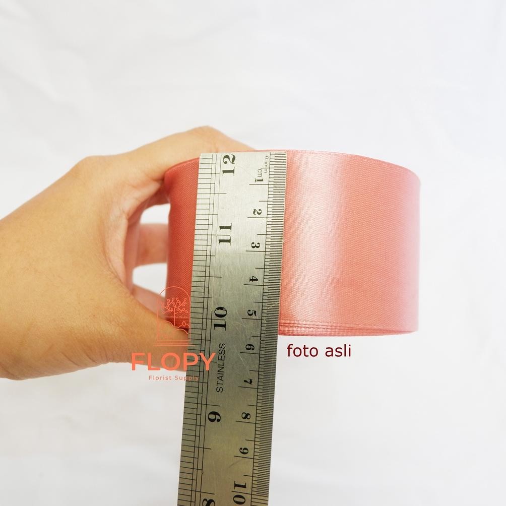 

Special [25 Yard] Pita Satin 5 Cm Warna Pastel H-4