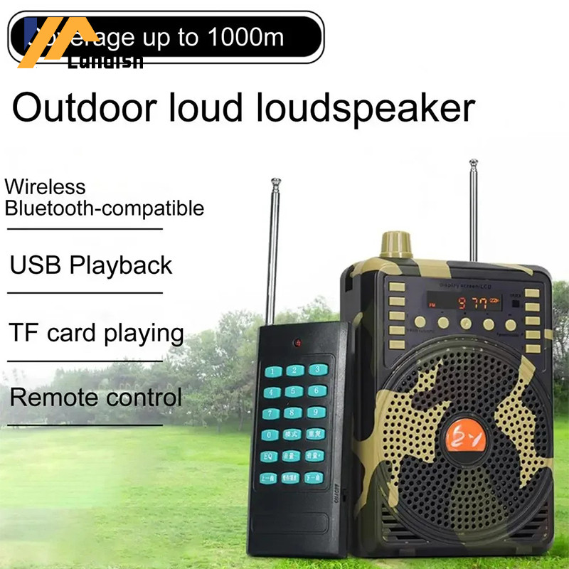 Speaker Buruan Bluetooth Bird Caller Pemanggil Buruan Lengkapi Mic Fokus pada Pemandu Pengajaran lan