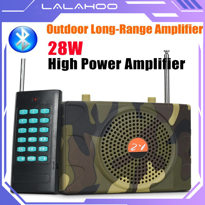 Bird Caller Speaker Buruan Bluetooth Pemanggil Buruan Di Lengkapi Mic Fokus pada Pemandu Pengajaran 