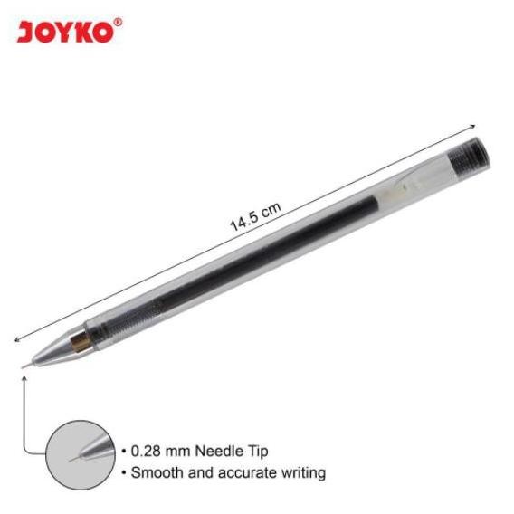 

Ready_Stock_Cod Pen Pulpen Hi Tech Joyko 0.28Mm Gp 266 / Hitech Joyko [Lusin -12 Pcs] Be-120