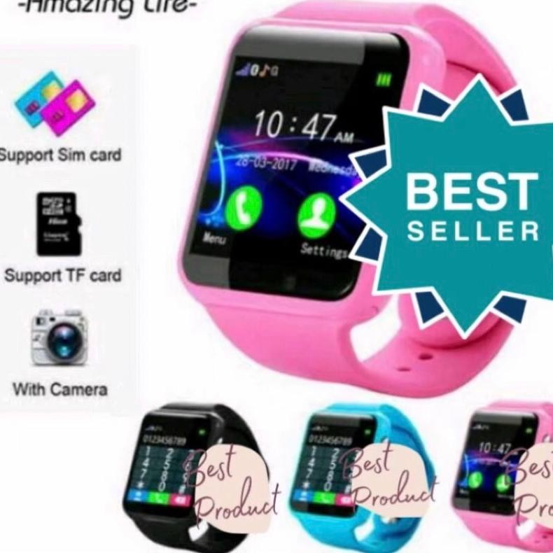 READY STOK COD Jam Cognos U10 A1 Smartwatch Smart Watch Jam Tangan Pintar Anak Dewasa Support Androi
