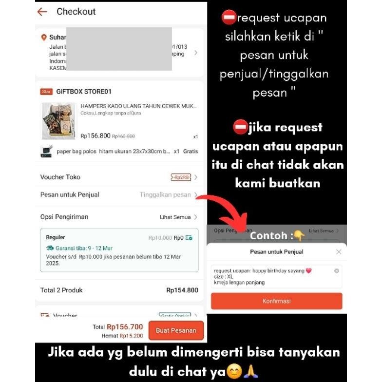 

Cod (Jam Anti Air)Hampers Cowok Edisi Full Black (Hard Box Premium) Hj-77