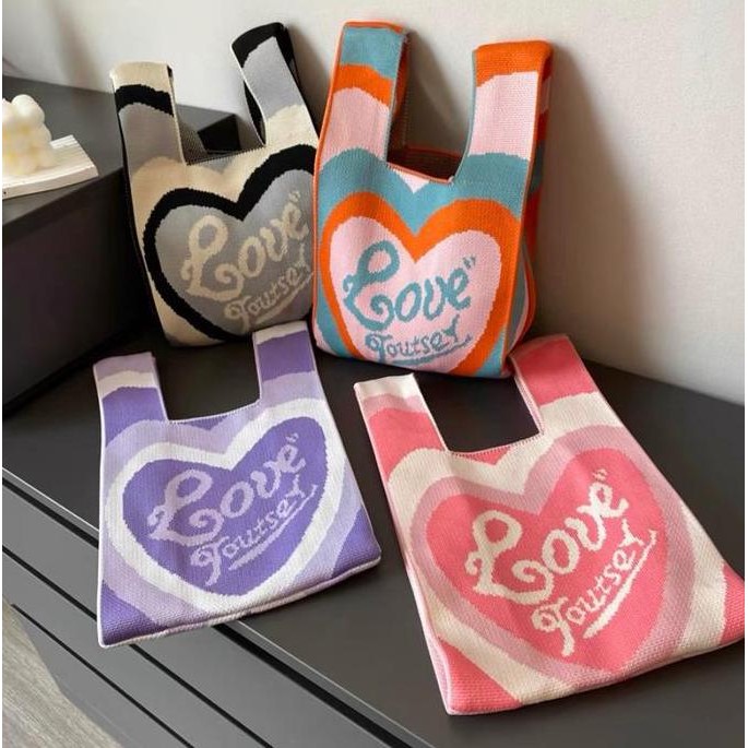 DB47 >> READY STOCK TAS VIRAL BANGKOK / TAS RAJUT KOREA / TAS BUFFALOW BANGKOK / IMPORT TAS THAILAND