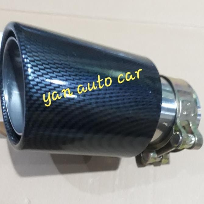 Muffler Buntut Knalpot Carbon All new Innova Original