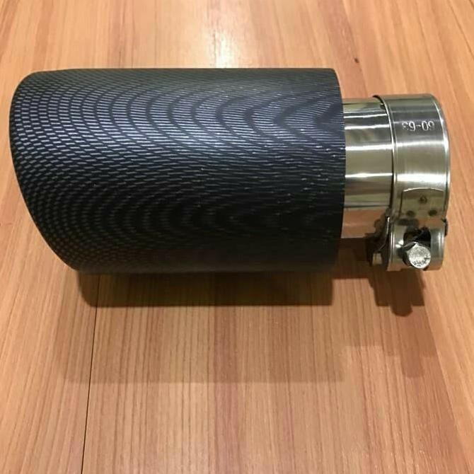 Mufler / buntut knalpot toyota all new avanza hitam carbon Original